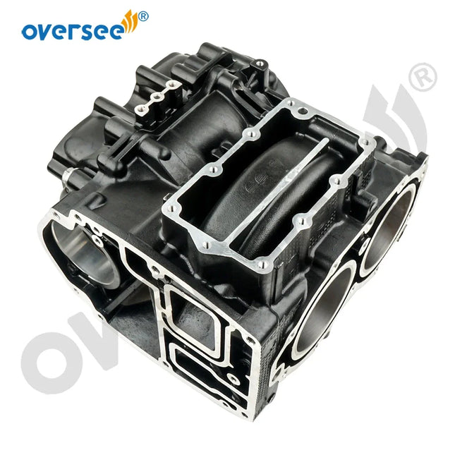 66T-15100-00 Cylinder Crankcase Assy For Yamaha Outboard Motor 2T E40X 40HP Parsun Hidea Seapro HDX 66T-15100-02-1S