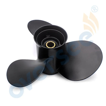 Marine Aluminum Propeller 58100-95393-019 For SUZUKI Outboard Engine 35-60HP, Size 11 1/2 x 12