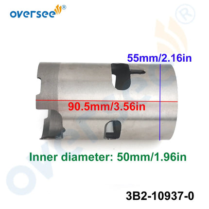 3B2-10937-0 Cylinder Liner Sleeve for Tohatsu 9.8HP Outboard Engine