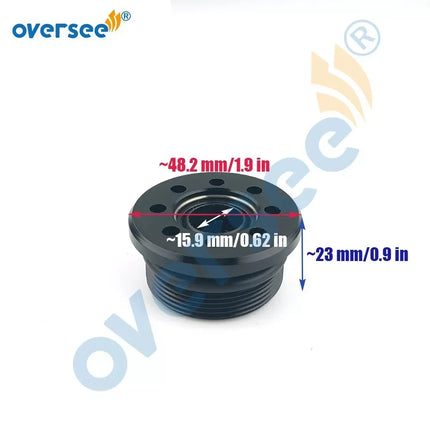 63P-43820 Trim Piston Sub Assy & 63P-43821 Screw Cap For Yamaha 4T F150 150HP Outboard Engine 2011 and Up