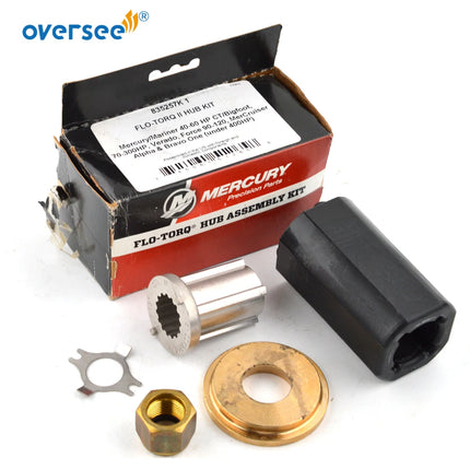835257K1 FLO-TORQ II HUB KIT FOR MERCURY 40-60CT/BIGFOOT 70-300HP & MERCRUISER