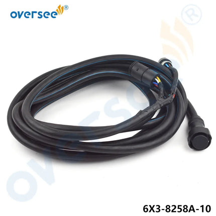 6X3-8258A-10 20ft Main Wiring Harness 10P for Yamaha Outboard Motor 704 Remote Control, 6m 688-8258A-60-00