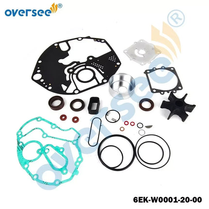 Lower Unit Gasket Kit 6EK-W0001-20 For Yamaha 2T 75-90-115-130HP Outboard Engine 6EK-W0001-20-00