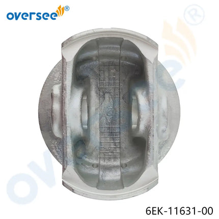 6EK-11631 Piston Kit STD and 6EK-W1165 Connecting Rod Assy for Yamaha F115 115HP 4 Stroke Outboard Engine with Bearing Plate