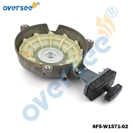 Starter Assy 6F5-W1571-02 for Yamaha 2-Stoke 40HP Outboard Engine E40G E40J 6F5-W1571-03 6F5-W1571