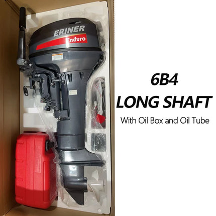 6B4 Outboard Engine Short and Long Shaft 2 Stroke 15HP Boat Motor for Yamaha Enduro fit Fisherman