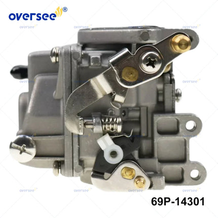 69P-14301 Carburetor For Yamaha 2 Stroke 25HP 30HP Outboard Motor Parsun Hidea Engine 69S-14301-00 69P-14301-00 61S Modle