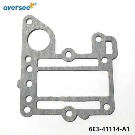 6E3-41112-A1 Gasket Exhaust For Yamaha Outboard Motor 2T 5HP 6E3 Model 6E3-41112 6E3-41112-A0