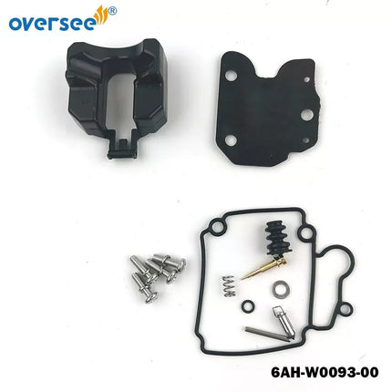 6AH-W0093 Carburetor Repair Kit for Yamaha F9.9 F13.5 F15 F20 Outboard Motor 6AH-W0093-00 6AH-W0093-01