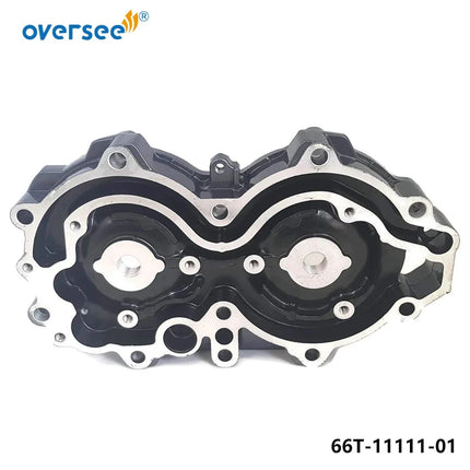 66T-11111-01-1S Cylinder Cover Head for Yamaha Parsun T 40HP 2-stroke Outboard Engine T40-05000003