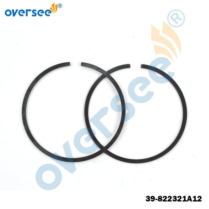 39-822321A12 Piston Ring STD For Mercury Mercruiser 2T 75-200HP Outboard Engine 18-3982 39-824905A12 39-822321A8 9-54225
