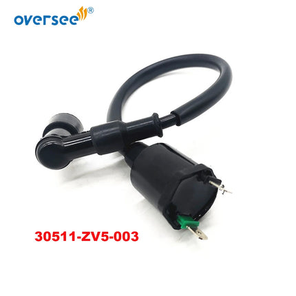 OVERSEE Outboard Ignition Coil For Honda 30511-ZV5-003 30512-ZV5-003 30513-ZV5-003 1997-2007 35hp 40hp 45hp 50hp