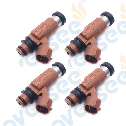 4pcs/set 15710-65D00 Fuel Injector For Suzuki Outboard Engine DF90 DF115 DF140 Motor High Quality