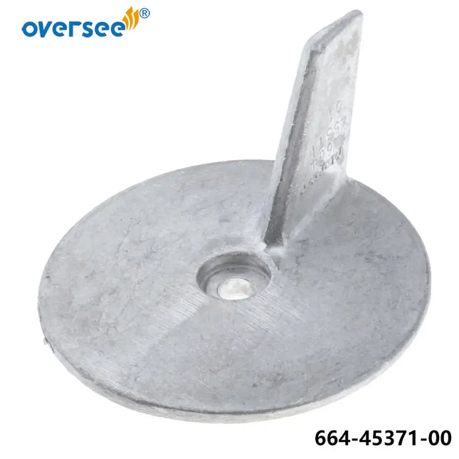 664-45371 Anode Trim Tab Zinc For Yamaha Outboard Motors 25-30-40-50 HP 1986-2006 2/4-stroke 664-45371-01