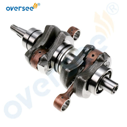 61N-11400-00 Crankshaft Assy with Piston Set For Yamaha 2T 25HP 30HP Outboard Engine 69P-11400-00