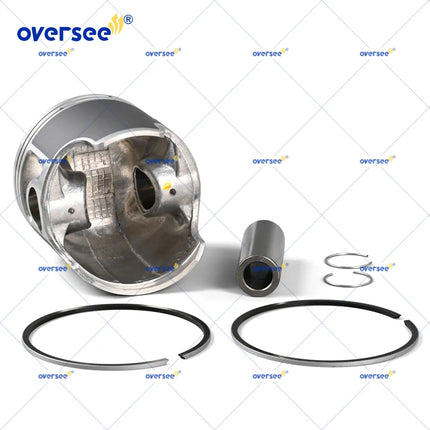 6M6 STD Piston Set For Yamaha 650cc SJ650 WR650 2 Cylinder Outboard Engine 6M6-11631-00-95 6M6-11631-01-93 6M6-11601-00 77mm