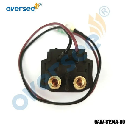 6AW-8194A Relay, Starter Solenoid for YAMAHA 30 40 300 350HP Outboard Engine 6AW-8194A-00