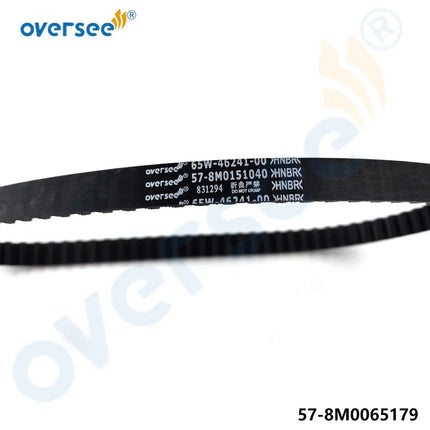 8M0151040 Timing Belt For Mercury Yamaha Outboard Motor Optimax 60HP 4T 57-8M0151040 Mercruiser 831294 57-8M0065179 65W-46241