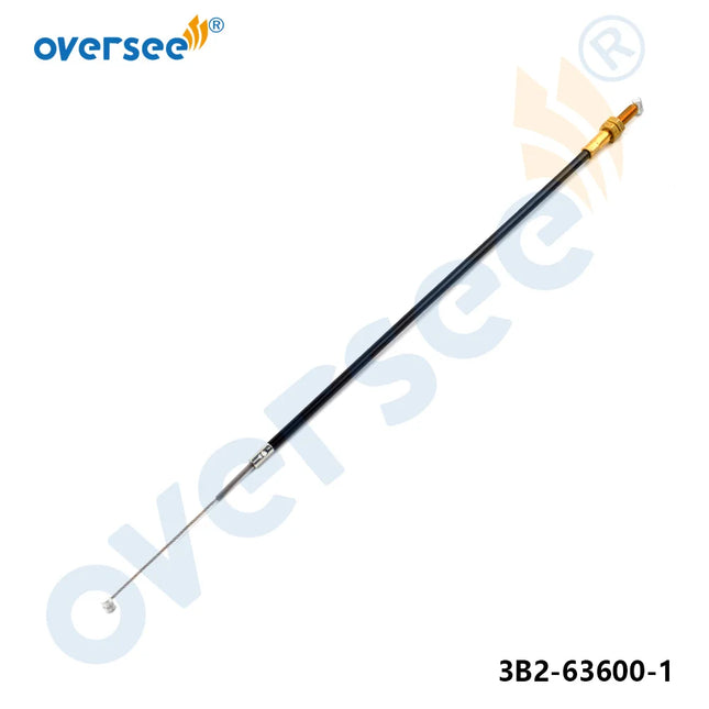 Oversee 3B2-63600-1 Throttle Cable Wire for Tohatsu Nissan 2-Stroke NS8B M8 Outboard Engine 3B2636001M 3B2-63600-0