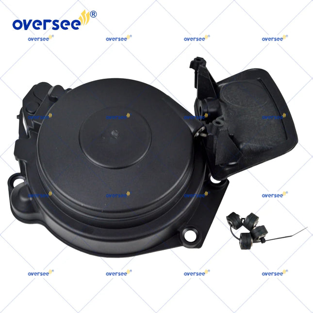 8167285 Manual Start Housing & 8167652 Rest for Mercury 40HP 2 Cylinder Outboard Engine