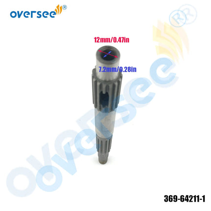 Oversee 369-64211 Propeller Shaft For Tohatsu Outboard Motor Mercury 5HP 2T Hnagkai 369-64211-0 369-64211-1