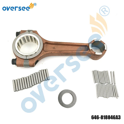 646-818846A3 Connecting Rod Kit For Mercury 70-125HP L3/L4 Outboard Engine Parts 646-818846T6