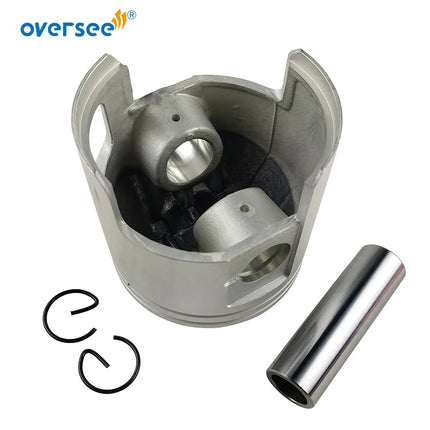 66T-11631-01-93 Piston Set with Ring STD For Yamaha 2T 40HP E40MH 40X Outboard Parsun Hidea Seapro HDX Hangkai