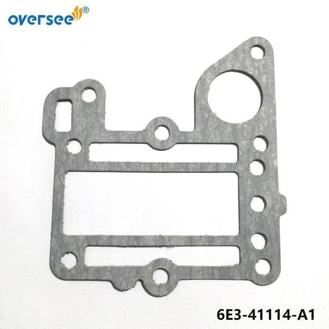 6E3-41112-A1 Gasket Exhaust For Yamaha Outboard Motor 2T 5HP 6E3 Model 6E3-41112 6E3-41112-A0