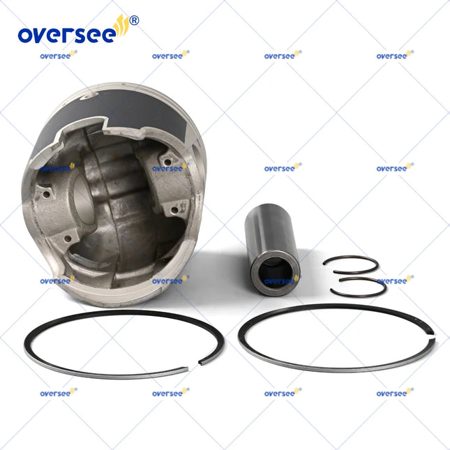 66V-11631 STD Piston Kit for Yamaha Jet Ski Waverunner XLT1200 GP1200R 2 Cylinder Outboard Engine 66V-11631-00