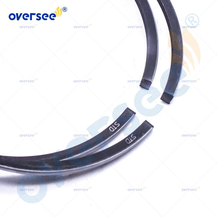 6H4-11610-00 Piston Ring (STD) for Yamaha 2T 2 Cyl 40-50HP Outboard Engine (2 rings) 63D-11603-00