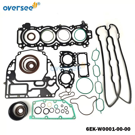 6EK-W0001-00-00 Powerhead Head Gasket Kit For Yamaha Outboard 2T 115-130HP Motor Boat Enfgine Parts