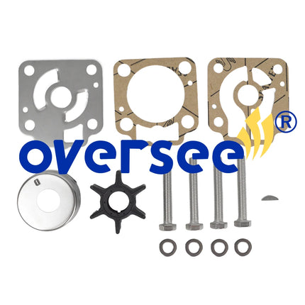 3C8-87322 Water Pump Repair Kit For Tohatsu Nissan 2T 40 50HP Mercury 853792A3 853792A10