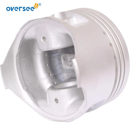 Oversee 69W-11631-00-97 STD Piston Set for Yamaha 4T 25HP 30HP 40HP 50HP 60HP Boat Motor 65mm