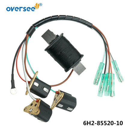 6H2-85520-10 Charge Coil Kit for Yamaha 60HP Outboard Engine 6H2-85580 6H2-85520-10-00