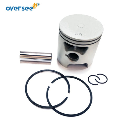 705-850026T1 Piston Set STD for Mercury 30HP-60HP Outboard Engine 850026T1 850026A1 with 39-831255A6 Rings