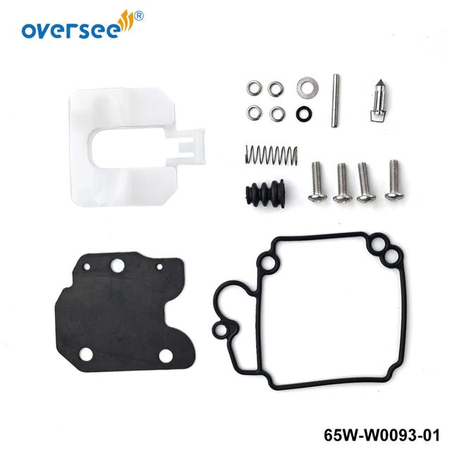 Carburetor Repair Kit 65W-W0093-01 02 67C-W0093-00 01 for Yamaha F25 F30 F40 Boat Motor 25hp 30hp 40hp