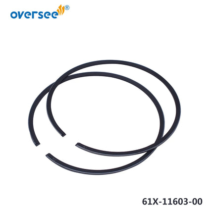61X-11603 Piston Ring Set STD For Yamaha Jet Ski Waverunner Sj700 Ra700 Ext1100 61X-11603-00 81mm