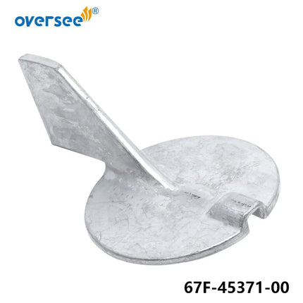 Anode Trim Tab 67F-45371-00 For YAMAHA Outboard Motor 50 60 70 75 80HP 90HP 67F-45371 New Model