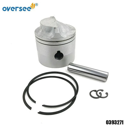 0393271 PISTON & RING STD For Evinrude Johnson 65-115-140HP Outboard 100-110k