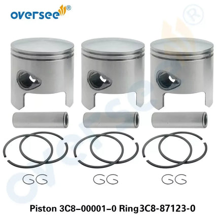 3C8 Crankshaft & Power Head Rebuild Kit STD For Tohatsu / Mercury 2T 40-50HP Outboard Engine