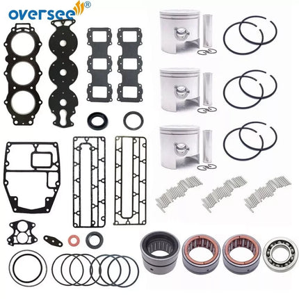 Crankshaft & Power Head Rebuild Kit STD 6H1 For Yamaha 2T 90Hp 3 Cyl 90AET 90AETO