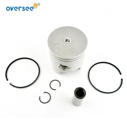 6H3-11635-01 Piston Kit +025 For Yamaha 3Cyl 60HP 70HP Outboard Engine 6K5-11635-01 6H3-11601-12 6K5-11635-03