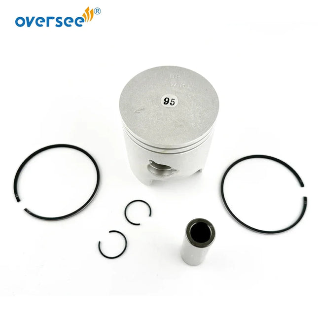 6H3-11635-01 Piston Kit +025 For Yamaha 3Cyl 60HP 70HP Outboard Engine 6K5-11635-01 6H3-11601-12 6K5-11635-03