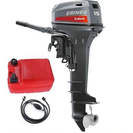 6B4 Outboard Engine Short and Long Shaft 2 Stroke 15HP Boat Motor for Yamaha Enduro fit Fisherman