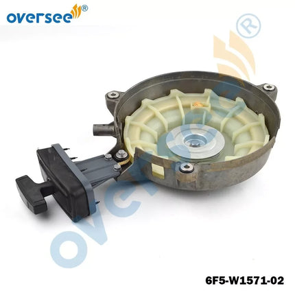 Starter Assy 6F5-W1571-02 for Yamaha 2-Stoke 40HP Outboard Engine E40G E40J 6F5-W1571-03 6F5-W1571