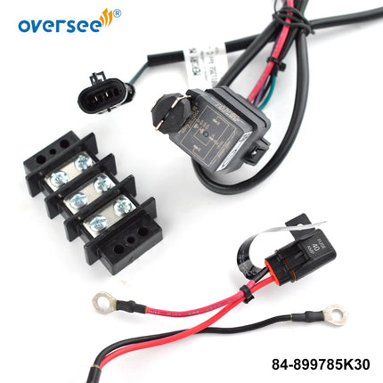 OEM 84-899785K30 Power Horn Relay Kit for Mercury Power Harness & Relay Harness Kit 30 Ft 899785K30
