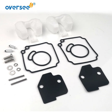 Carburetor Repair Kit 6L2-W0093-00-00 for YAMAHA 2-Stroke 20HP 25HP Outboard Engine