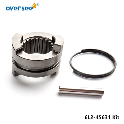 6L2-45631 Clutch Dog with Pin and Ring for Yamaha 20D 25N 25HP Outboard Engine 6L2-45631-00-00