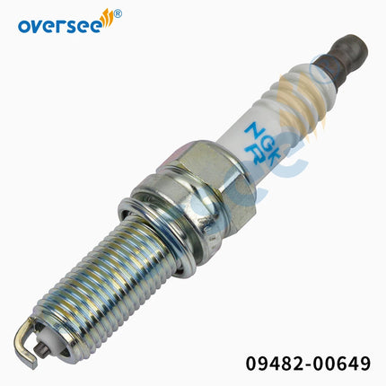 4PCS SPARK PLUG LKR6 09482-00649 For Suzuki Marine DF 115-200HP 0948200649