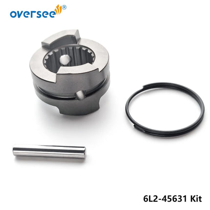 6L2-45631 Clutch Dog with Pin and Ring for Yamaha 20D 25N 25HP Outboard Engine 6L2-45631-00-00